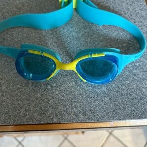 Aqua Sphere Kids Swim Goggles - Blue and Yellow